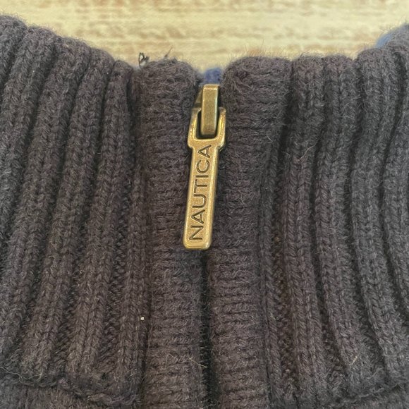 Boys Nautica Sweater, Button Up Shirt and Jeans 3-Piece Set - Picture 7 of 12